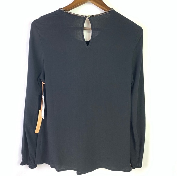 Gibson Latimer Silky Long Sleeve Dress Blouse S NWT - Picture 5 of 6